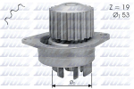 Veepump, mootori jahutus DOLZ C113