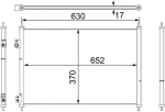Kondensaator,kliimaseade MAHLE AC 755 000S