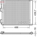 Kondensaator,kliimaseade DENSO DCN46028