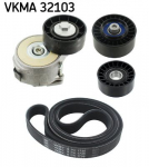 Soonrihmakomplekt SKF VKMA 32103