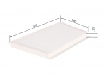 Filter,salongi&otilde;hk BOSCH 1 987 432 270