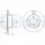 Piduriketas DELPHI BG3900C