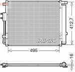 Kondensaator,kliimaseade DENSO DCN41012