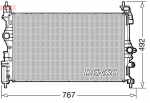 Radiaator,mootorijahutus DENSO DRM20051