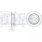 Piduriketas DELPHI BG4335