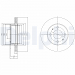 Piduriketas DELPHI BG3946