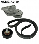 Soonrihmakomplekt SKF VKMA 34106