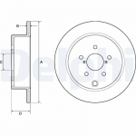 Piduriketas DELPHI BG4776C