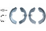 Piduriklotside komplekt TEXTAR 91078400
