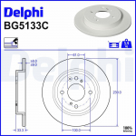 Piduriketas DELPHI BG5133C