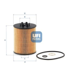 &Otilde;lifilter UFI 25.319.00