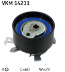 Pingutusrull,Hammasrihm SKF VKM 14211