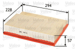 &Otilde;hufilter VALEO 585076