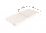 Filter,salongi&otilde;hk BOSCH 1 987 432 242