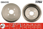 Piduritrummel TRW DB4339