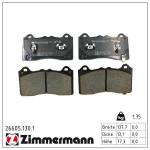 Piduriklotsi komplekt,ketaspidur ZIMMERMANN 26605.130.1
