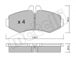 Piduriklotsi komplekt,ketaspidur METELLI 22-0573-0
