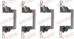 Lisakomplekt, ketaspiduriklotsid QUICK BRAKE 109-1614