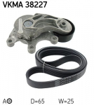 Soonrihmakomplekt SKF VKMA 38227