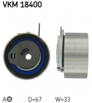 Pingutusrull,Hammasrihm SKF VKM 18400