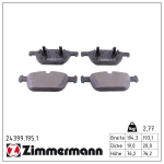 Piduriklotsi komplekt,ketaspidur ZIMMERMANN 24399.195.1