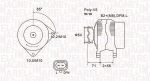 Generaator MAGNETI MARELLI MQA1960