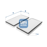 Filter,salongi&otilde;hk UFI 53.228.00