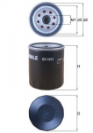 &Otilde;lifilter KNECHT OC 1053