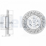 Piduriketas DELPHI BG3985C