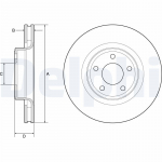 Piduriketas DELPHI BG4831C