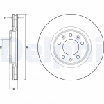 Piduriketas DELPHI BG4806C