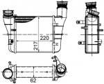 Kompressori&otilde;hu radiaator MAHLE CI 426 000S