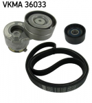 Soonrihmakomplekt SKF VKMA 36033