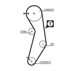 Hammasrihm GATES 5411XS
