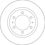 Piduriketas TRW DF6817S