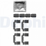 Lisakomplekt, ketaspiduriklotsid DELPHI LX0664