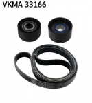 Soonrihmakomplekt SKF VKMA 33166