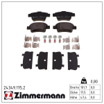 Piduriklotsi komplekt,ketaspidur ZIMMERMANN 24349.175.2