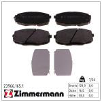 Piduriklotsi komplekt,ketaspidur ZIMMERMANN 23966.165.1