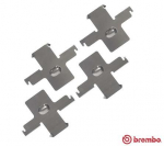 Lisakomplekt, ketaspiduriklotsid BREMBO A 02 290