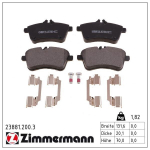 Piduriklotsi komplekt,ketaspidur ZIMMERMANN 23881.200.3
