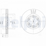 Piduriketas DELPHI BG3559