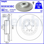 Piduriketas DELPHI BG9363BC