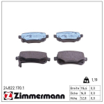 Piduriklotsi komplekt,ketaspidur ZIMMERMANN 24822.170.1