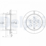 Piduriketas DELPHI BG3166