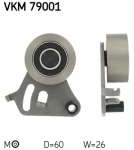 Pingutusrull,Hammasrihm SKF VKM 79001