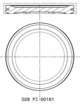 Kolvid MAHLE 028 PI 00161 000