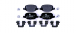 Piduriklotsi komplekt,ketaspidur HELLA 8DB 355 009-551