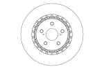 Piduriketas TRW DF6858S