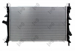 Radiaator,mootorijahutus ABAKUS 017-017-0052